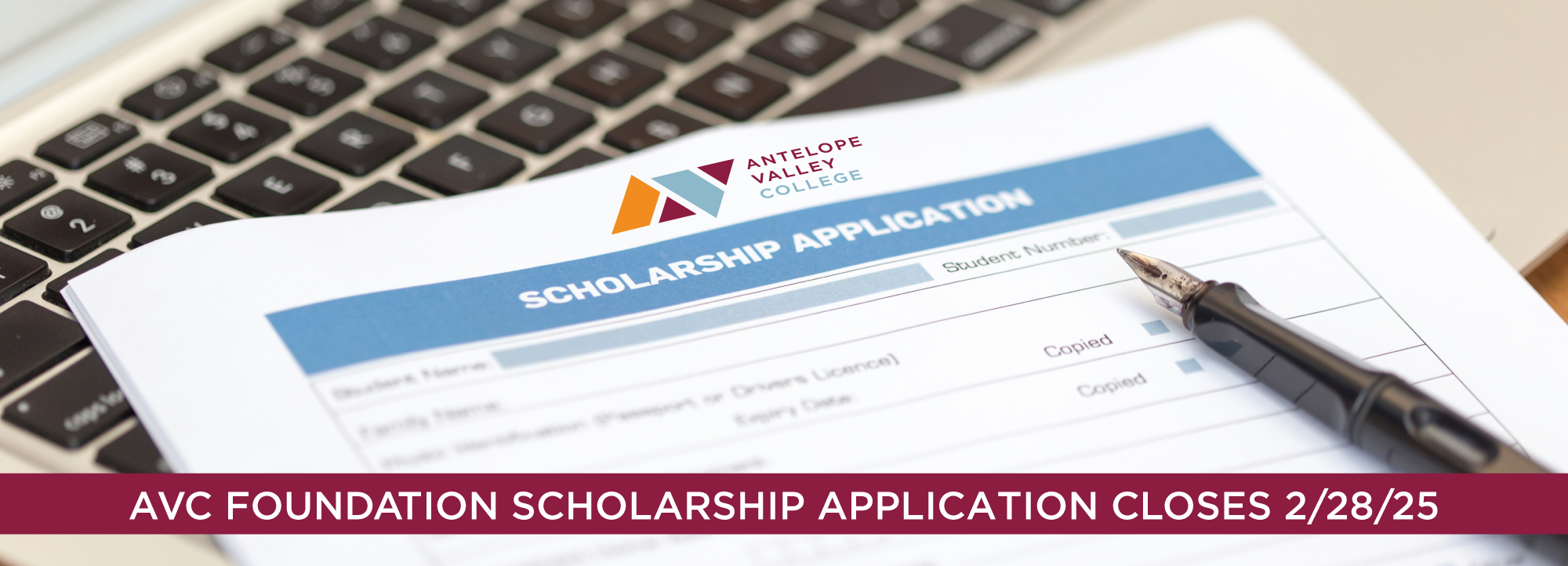 AVC Foundation Scholarship Now Open