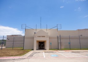 Prison Building Visitors Entrance