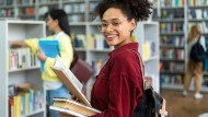 Student with Books