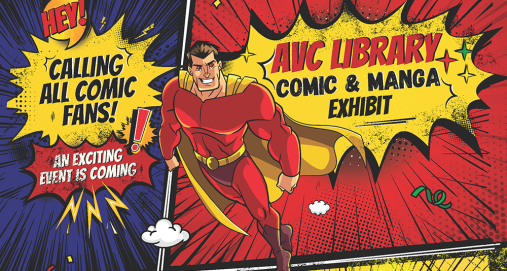 AVC Library's First Comics and Manga Exhibit